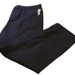 Men's Slim Fit Pants, 44x30, Navy Blue
